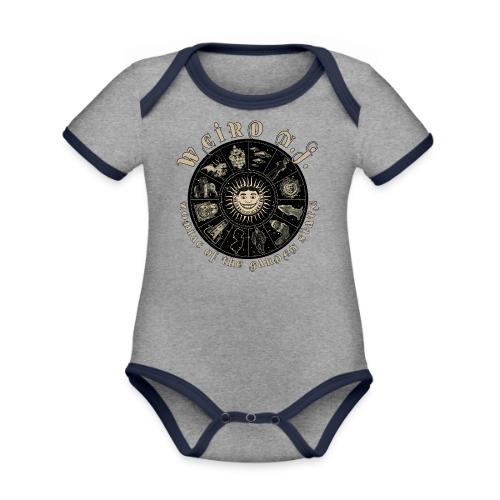 Weird NJ – Zodiac of the Garden State - Organic Contrast SS Baby Bodysuit