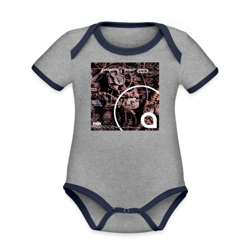 Mire EP - Organic Contrast Short Sleeve Baby Bodysuit
