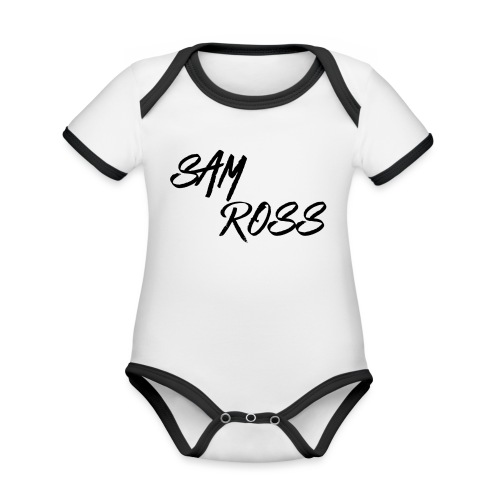 Sam Ross - Organic Contrast SS Baby Bodysuit