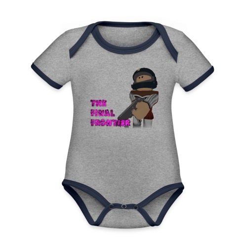 The Final Frontier - Organic Contrast SS Baby Bodysuit