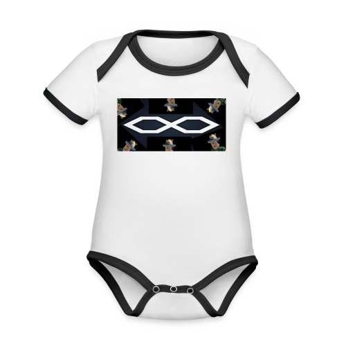 oh wow - Organic Contrast SS Baby Bodysuit