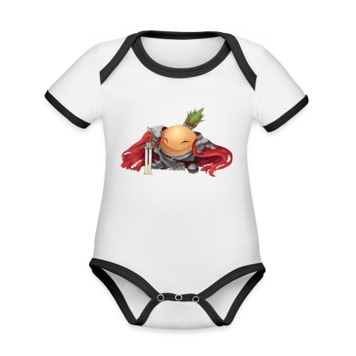 Onion Knights - Women's T - Organic Contrast SS Baby Bodysuit