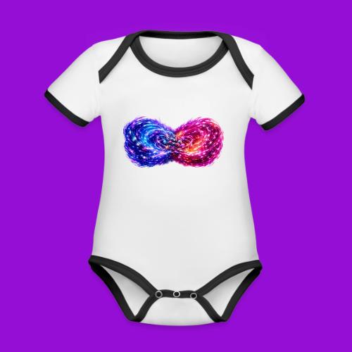 Atom - Organic Contrast SS Baby Bodysuit