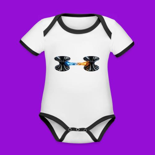 Entangled - Organic Contrast SS Baby Bodysuit