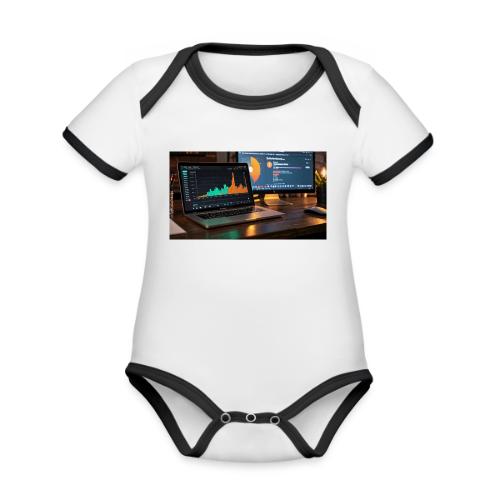blueprint 06632d6b 3dce 759f 8000 77d9d3f5854a - Organic Contrast SS Baby Bodysuit