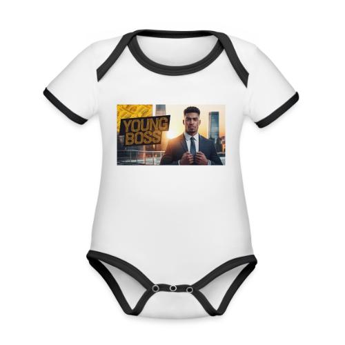 vidiq thumbnail 5 - Organic Contrast SS Baby Bodysuit