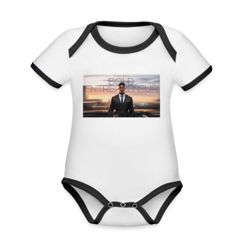 vidiq thumbnail 7 - Organic Contrast SS Baby Bodysuit