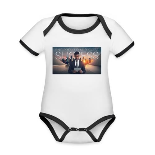 vidiq thumbnail 1 - Organic Contrast SS Baby Bodysuit