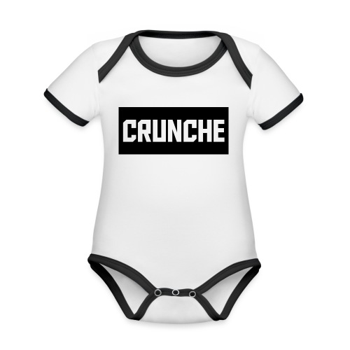 SPREADSHIRT - Organic Contrast SS Baby Bodysuit