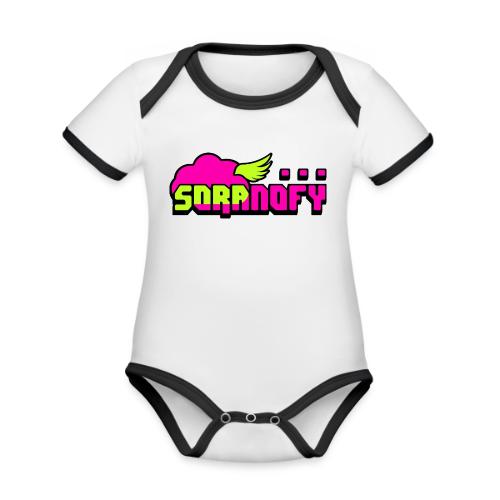 SORANOFY NY - Organic Contrast SS Baby Bodysuit