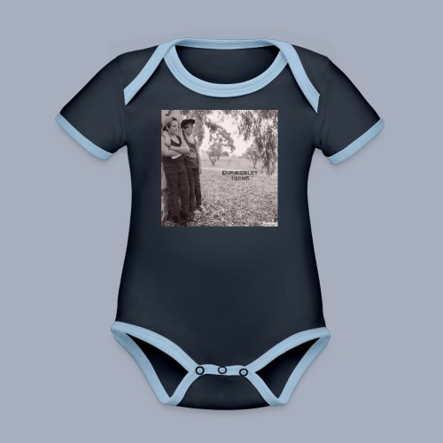 dunkerley twins - Organic Contrast SS Baby Bodysuit