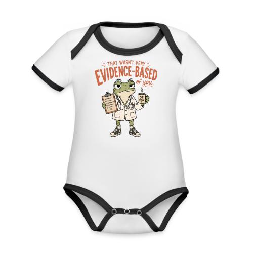 Frog Doctor - Organic Contrast SS Baby Bodysuit
