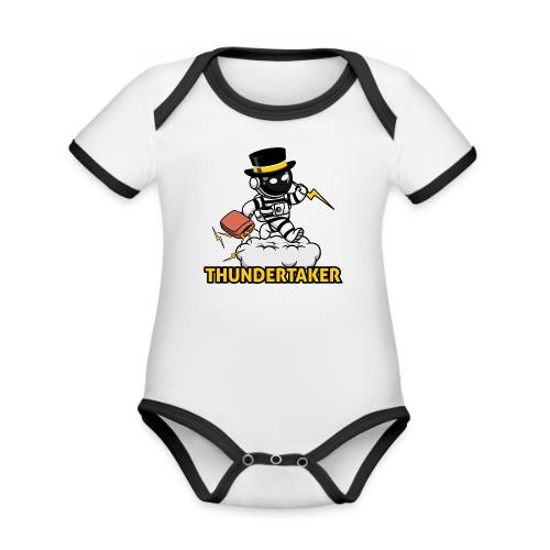 Thundertaker - Organic Contrast SS Baby Bodysuit