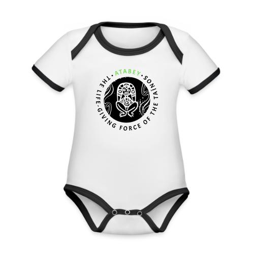 Atabey - Organic Contrast SS Baby Bodysuit