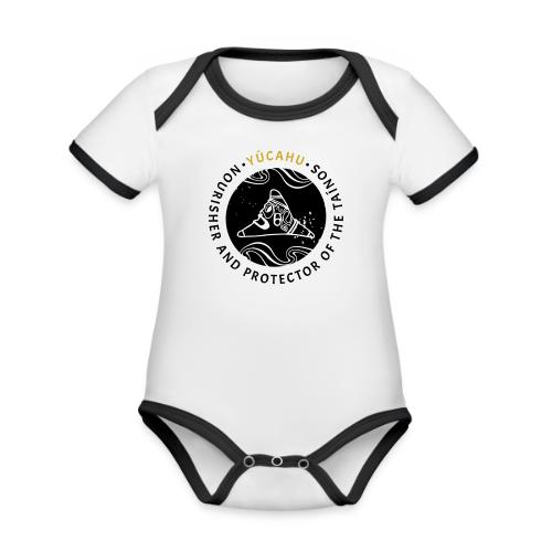 Yucahu - Organic Contrast SS Baby Bodysuit