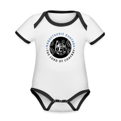 Maquetaurie Guayaba - Organic Contrast SS Baby Bodysuit