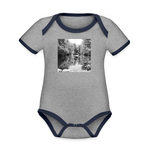 Lone - Organic Contrast SS Baby Bodysuit