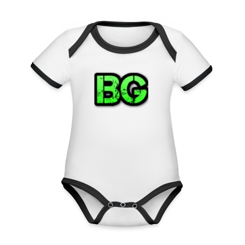 brendan_gamin2 - Organic Contrast SS Baby Bodysuit