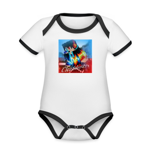 Logo Clezoulou59 2016-2017 - Organic Contrast SS Baby Bodysuit