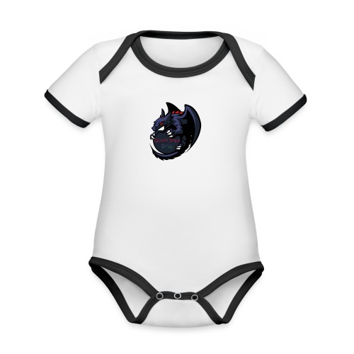 skyward dragon gaming - Organic Contrast SS Baby Bodysuit