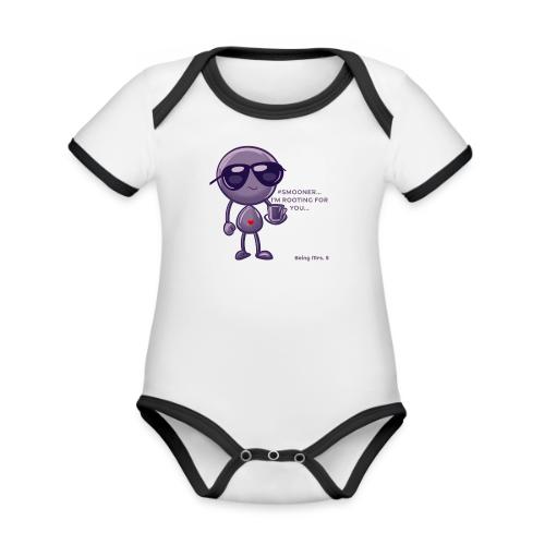Smoon City 16_I'm Rooting For You - Organic Contrast SS Baby Bodysuit