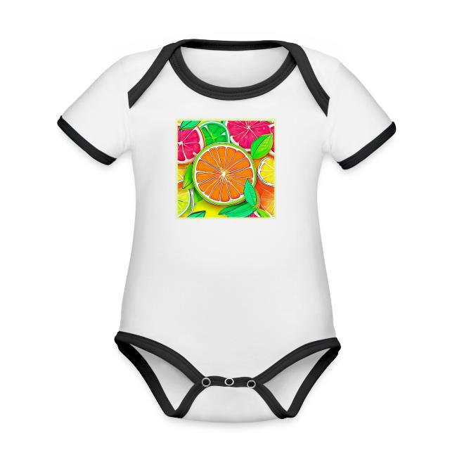 Colorful Citrus Pop Art