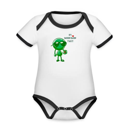 Smoon City_Smoon Season - Organic Contrast SS Baby Bodysuit