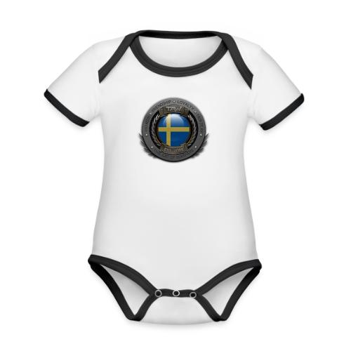 TAW SEAL Sweden - Organic Contrast SS Baby Bodysuit