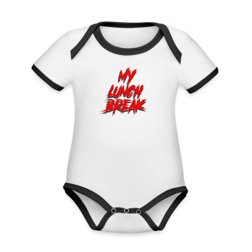 MLB 226 - Organic Contrast SS Baby Bodysuit