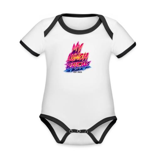 MLB 226 Retro - Organic Contrast SS Baby Bodysuit