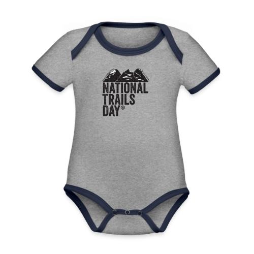 National Trails Day - Organic Contrast SS Baby Bodysuit