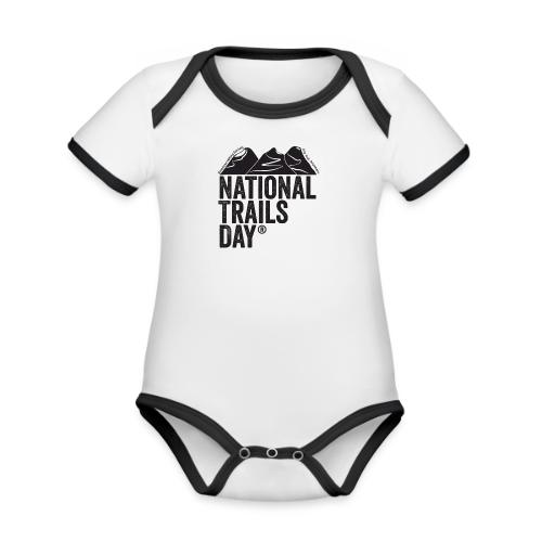 National Trails Day - Organic Contrast SS Baby Bodysuit