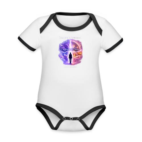 Reality Is Optional Cosmic Reality Shifting Portal - Organic Contrast SS Baby Bodysuit