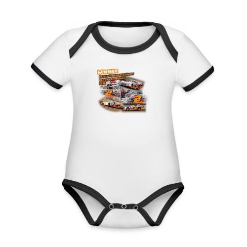Rob Trent Eldora Speedway FFN#1 Design 2 - Organic Contrast SS Baby Bodysuit