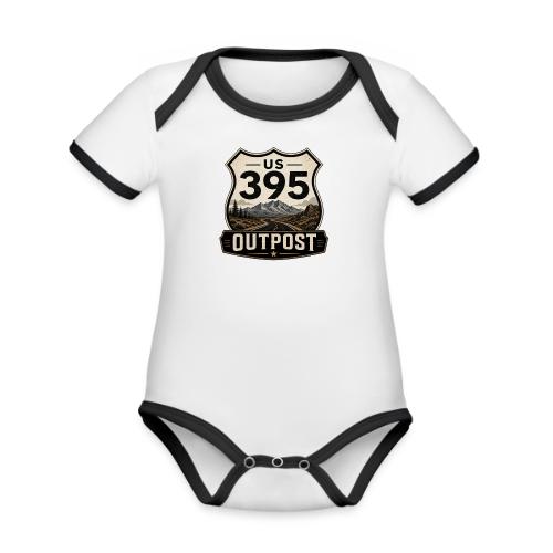 395 Outpost Shield - Organic Contrast SS Baby Bodysuit