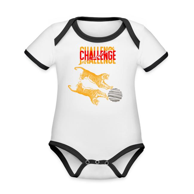 Double tiger fashion, jungle feline animals.