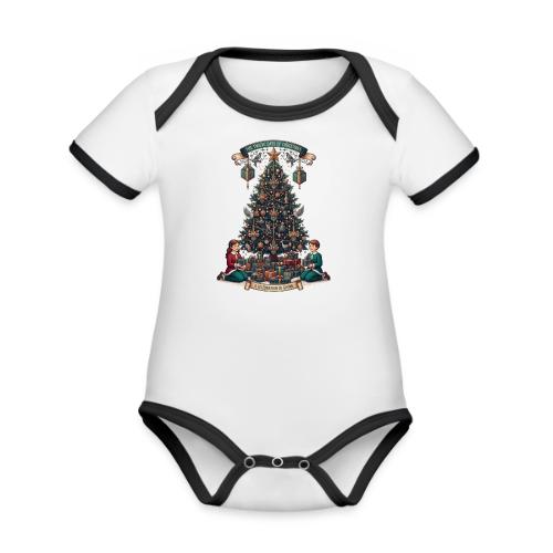 Twelve Days of Christmas T-Shirt - Organic Contrast SS Baby Bodysuit