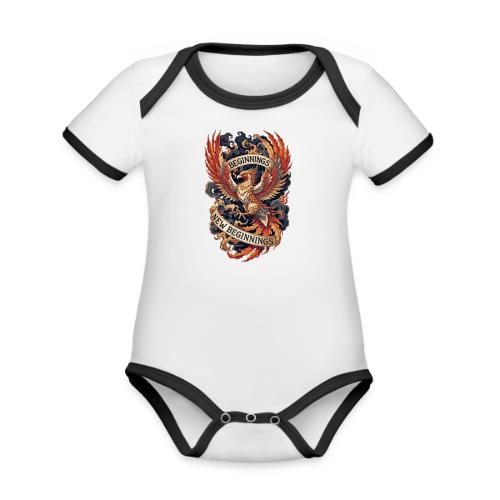 Phoenix New Year T-Shirt - Organic Contrast SS Baby Bodysuit