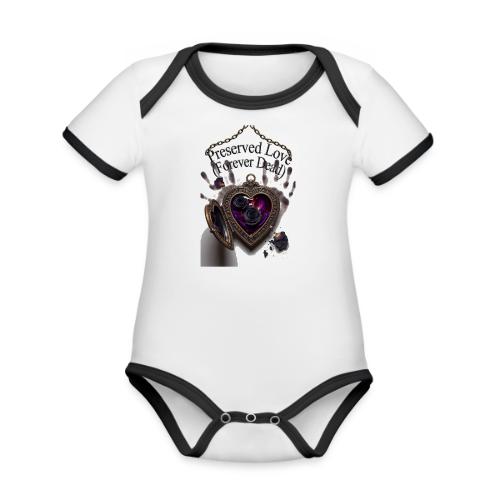 Preserved Love (Forever Dead) T-Shirt - Organic Contrast SS Baby Bodysuit