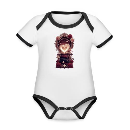 You Unlock the Story of Us Library Gifts T-Shirts - Organic Contrast SS Baby Bodysuit