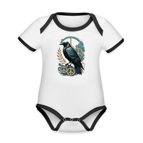 Tantrum Negotiator Pro T Shirt - Organic Contrast SS Baby Bodysuit