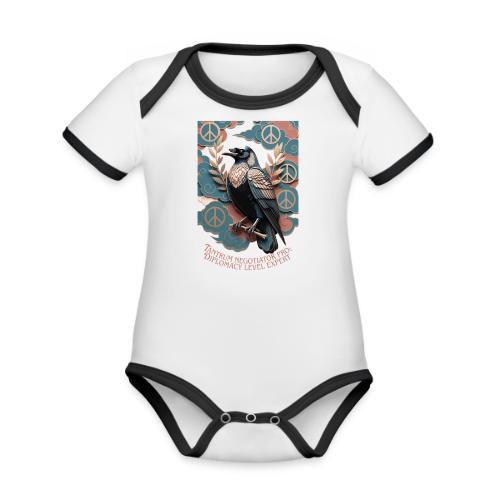 Raven Tantrum Mediator T Shirt - Organic Contrast SS Baby Bodysuit