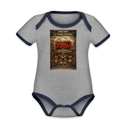 image - Organic Contrast SS Baby Bodysuit
