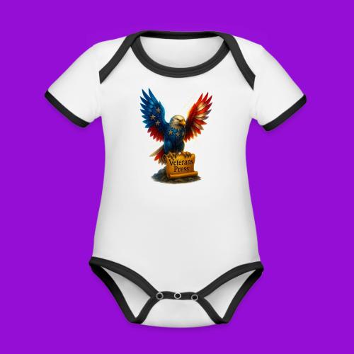 Veterans Press - Organic Contrast SS Baby Bodysuit