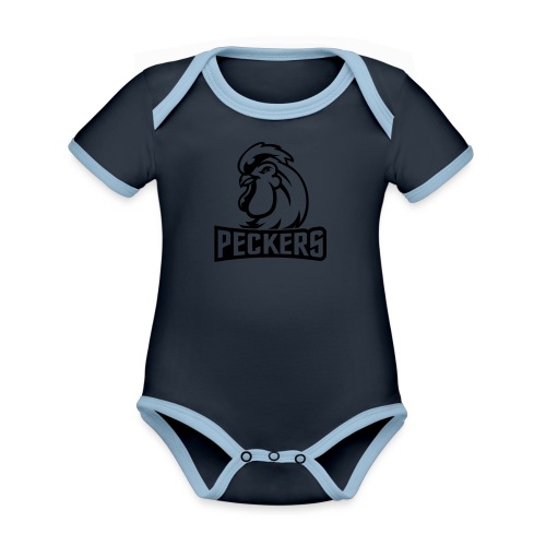 Peckers bag - Organic Contrast SS Baby Bodysuit