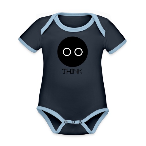 Design - Organic Contrast SS Baby Bodysuit