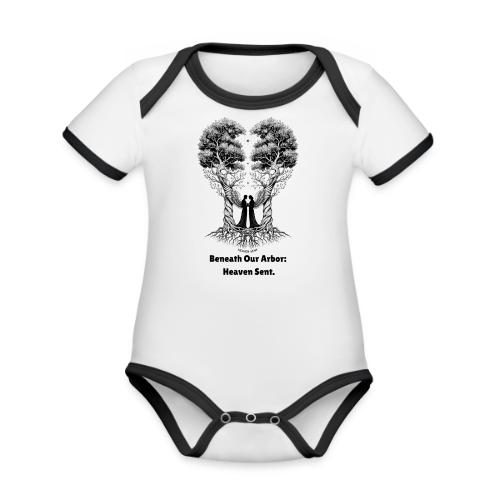 Angelic Guardian T-Shirt, Mug - Organic Contrast SS Baby Bodysuit
