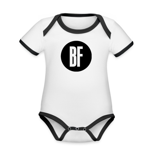 brodynforsman logo - Organic Contrast SS Baby Bodysuit