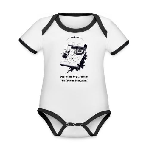 Cosmic Blueprint T-Shirt - Organic Contrast SS Baby Bodysuit