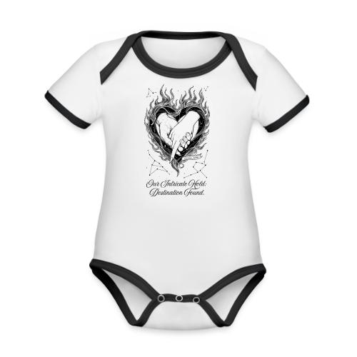 Intricate Hold T-Shirt, Mug, & Leggings - Organic Contrast SS Baby Bodysuit